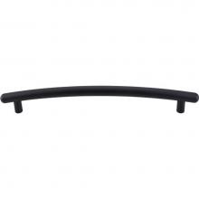 Top Knobs TK170BLK - Curved Appliance Pull 12 Inch (c-c) Flat Black