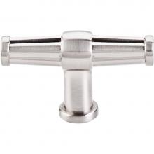 Top Knobs TK194BSN - Luxor T-Handle 2 1/2 Inch Brushed Satin Nickel