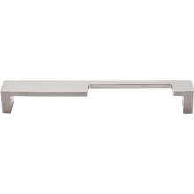 Top Knobs TK260BSN - Modern Metro Notch Pull B 7 Inch (c-c) Brushed Satin Nickel