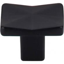 Top Knobs TK560BLK - Quilted Knob 1 1/4 Inch Flat Black