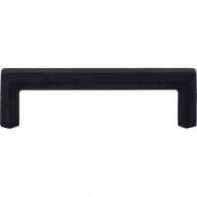 Top Knobs TK793BLK - Lydia Pull 3 3/4 Inch (c-c) Flat Black