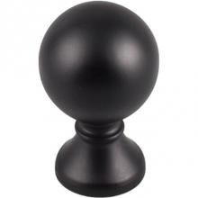 Top Knobs TK801BLK - Kara Knob 1 Inch Flat Black