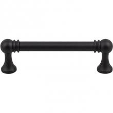 Top Knobs TK802BLK - Kara Pull 3 3/4 Inch (c-c) Flat Black