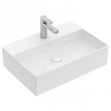 Villeroy and Boch 4A07UCR1 - Memento 2.0 Surface-mounted washbasin 23 5/8'' x 16 1/2'' (600 x 420 mm) 8&apo
