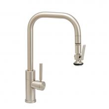 Waterstone 10360-PG - Waterstone Fulton Modern PLP Pulldown Faucet - Toggle Sprayer