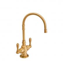 Waterstone 1202HC-CD - Waterstone Pembroke Hot And Cold Filtration Faucet - Lever Handles