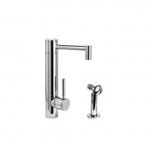 Waterstone 3500-1-PG - Waterstone Hunley Prep Faucet w/ Side Spray