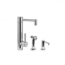 Waterstone 3500-2-WB - Hunley Prep Faucet - 2Pc. Suite