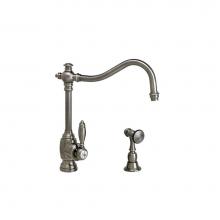 Waterstone 4200-1-PG - Waterstone Annapolis Kitchen Faucet w/ Side Spray