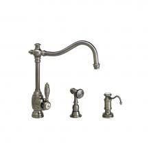 Waterstone 4200-2-PG - Waterstone Annapolis Kitchen Faucet - 2pc. Suite