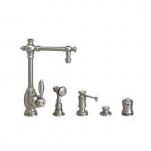 Waterstone 4700-4-WB - Towson Prep Faucet - 4Pc. Suite