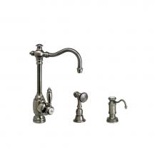 Waterstone 4800-2-PG - Waterstone Annapolis Prep Faucet - 2pc. Suite