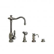 Waterstone 4800-3-WB - Annapolis Prep Faucet - 3Pc. Suite