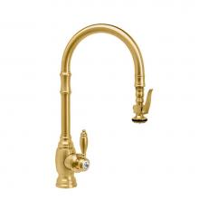 Waterstone 5210-PG - Waterstone Traditional Prep Size PLP Pulldown Faucet - Angled Spout