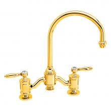 Waterstone 6300-PG - Waterstone Hampton Bridge Faucet - Lever Handles