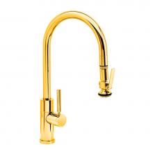 Waterstone 9850-PG - Waterstone Modern PLP Pulldown Faucet - Lever Sprayer