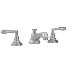 Jaclo 6870-T674-836-PCH - Westfield Faucet with Lever Handles and Fully Polished and Plated Pop-Up Drain
