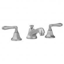 Jaclo 6870-T684-836-PCH - Astor Faucet with Smooth Lever Handles and Fully Polished and Plated Pop-Up Drain