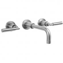Jaclo 8230-T-WT459-TR-PCH - Contempo Wall Tub Filler Trim with Lever Handles