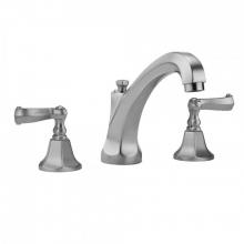 Jaclo 6872-T687-1.2-PCH - Astor High Profile Faucet with Ribbon Lever Handles- 1.2 GPM