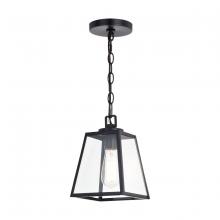 Vaxcel International P0346 - Grant 1 Light Mini Pendant Black