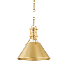 Hudson Valley MDS951-AGB - 1 LIGHT PENDANT