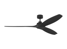 Visual Comfort & Co. Fan Collection 3CLNSM70MBK - Collins Smart 70 - Midnight Black