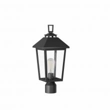 Lighting One US V1-28201MB - Medium Post Mount or Pier Top Lantern