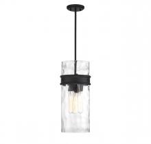 Lighting One US V6-L7-3704-3-89 - Ashton 3-Light Pendant in Matte Black