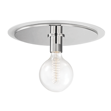 Mitzi by Hudson Valley Lighting H137501L-PN/WH - Milo Flush Mount