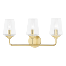 Mitzi by Hudson Valley Lighting H420303-AGB - Kayla Bath and Vanity