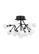 Visual Comfort & Co. Modern Collection 700FMMRAB-LED927 - Mara Flush Mount