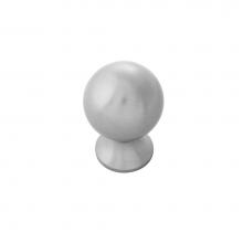 Belwith Keeler B076288-SS-10B - Fuller Collection Knob 1 Inch Diameter Stainless Steel Finish (10 Pack)