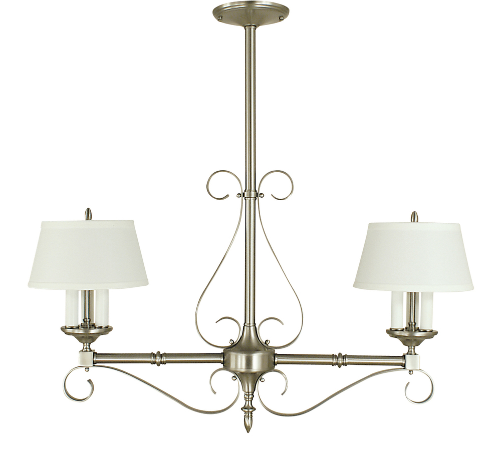 6-Light Mahogany Bronze Taylor Island Chandelier