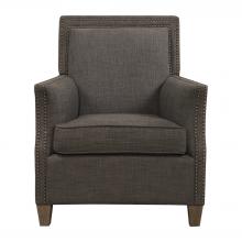 Uttermost 23472 - Uttermost Darick Charcoal Armchair