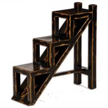 Uttermost 25523 - Uttermost Asher Black Stepped Accent Table