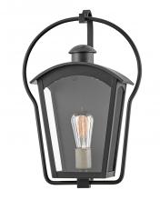 Hinkley 13300BK - Medium Wall Mount Lantern