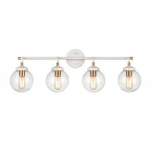 ELK Home 24433/4 - Boudreaux 33'' Wide 4-Light Vanity Light - Matte White